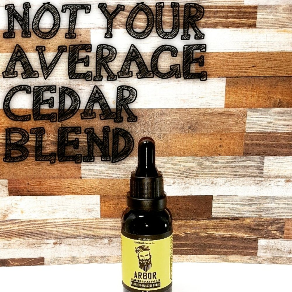 United Beards Co. All natural, cedar beard oil. 30ml bottle - Picture 1 of 5